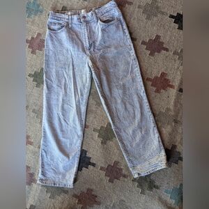 Universal Thread Vintage Straight Acid Wash Gray Jeans